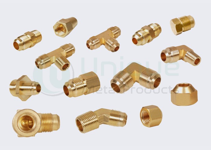 Brass Flare Fittings - Brass Split Bolt Connectors